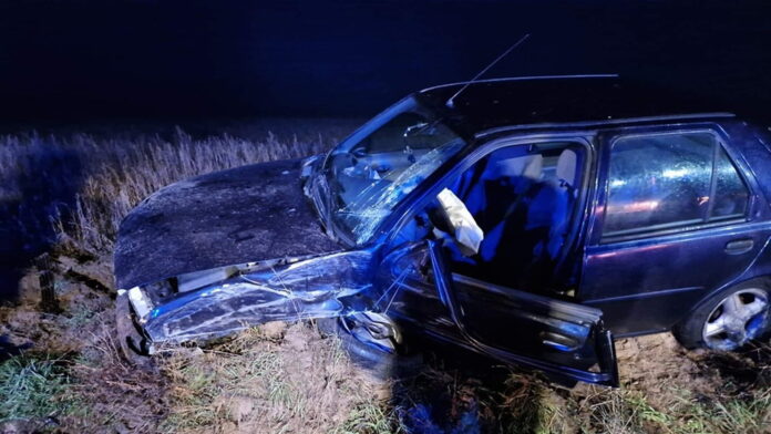 wypadek Radzyny, Myszkowo fot. OSP Chlewiska