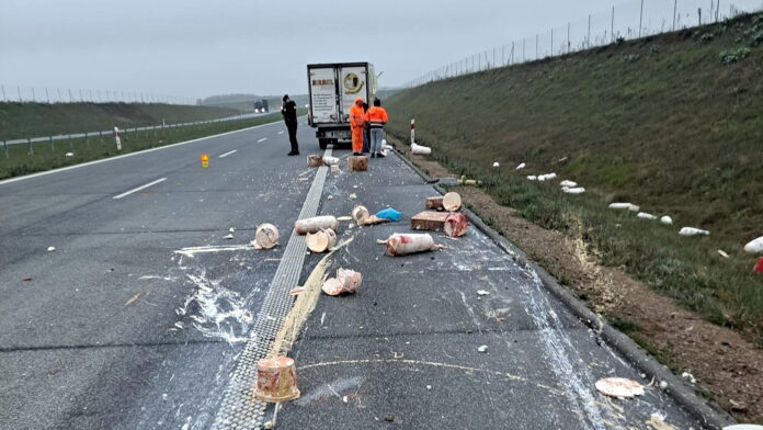kolizja S7 fot. OSP Wyszyny Kościelne