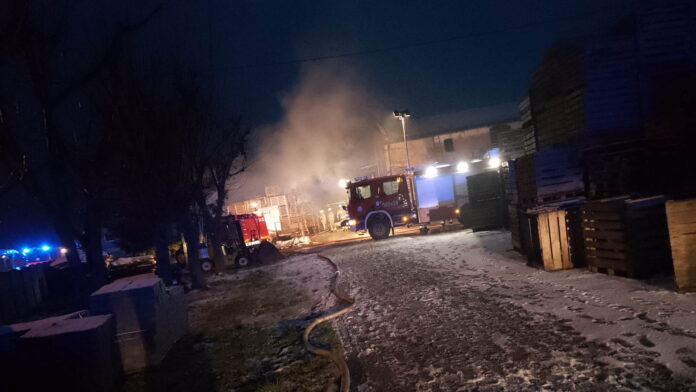 pożar fot. OSP Słowikowo