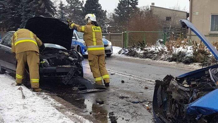 wypadek fot. OSP Opatówek