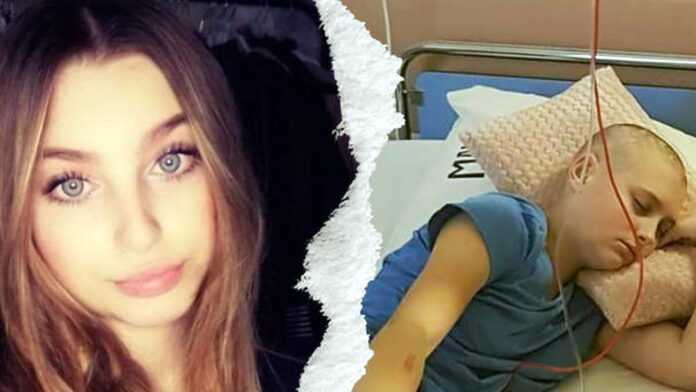 Julia Buda-Łabajska, chora nastolatka z Wrześni fot. siepomaga