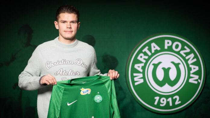 Nikolas Korzeniecki Fot. Klaudia Berda, Warta Poznań