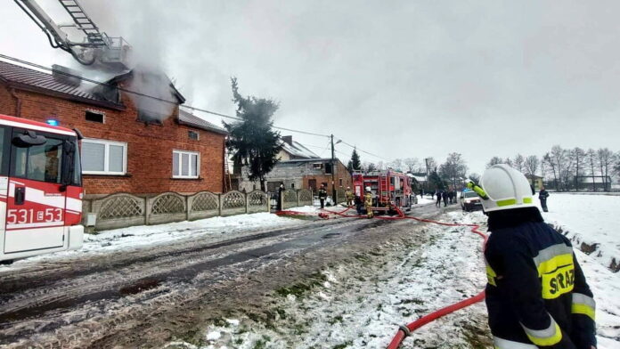 pożar fot. OSP Błaszki