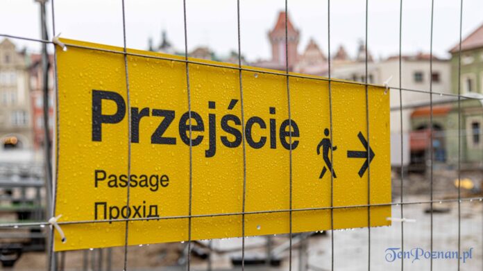 Stary Rynek remont 15.01.2023 fot. Sławek Wąchała