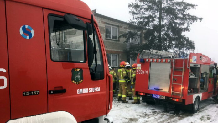 wypadek fot.. OSP Wilczna