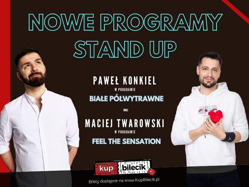 NOWE MATERIAŁY stand-up Twarowski i Konkiel (90989)
