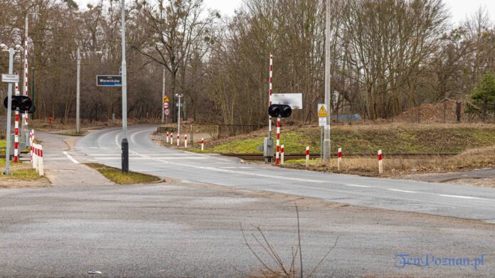 PKP Poznań przejazd kolejowy Golęcińska fot. Sławek Wąchała