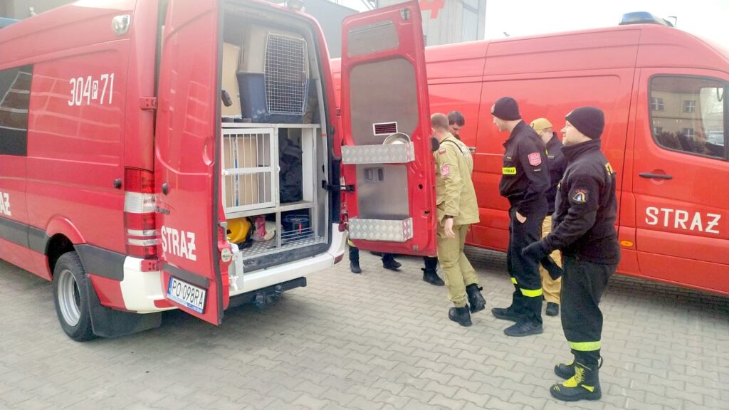 poznańscy strażacy polecieli do Turcji fot. KM PSP Poznań