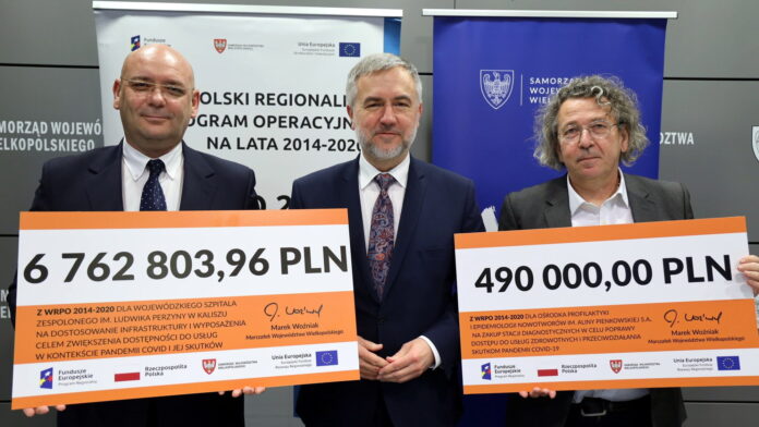 Radosław Kołaciński, Marek Woźniak, Dariusz Godlewski fot. UMWW