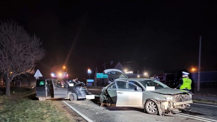 wypadek fot. OSP Węgierki