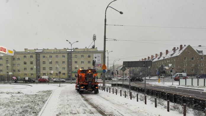 zima, Dąbrowskiego fot. K. Adamska