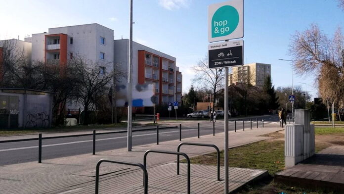 miejsca zwrotu hulajnóg fot. ZDM