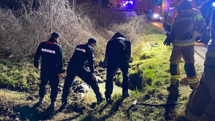 nieznana substancja fot. KM PSP Konin