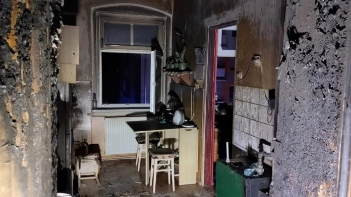 pożar Krzyż fot. KP PSP Czarnków