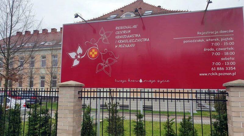 Regionalne Centrum Krwiodawstwa i Krwiolecznictwa fot. UMP