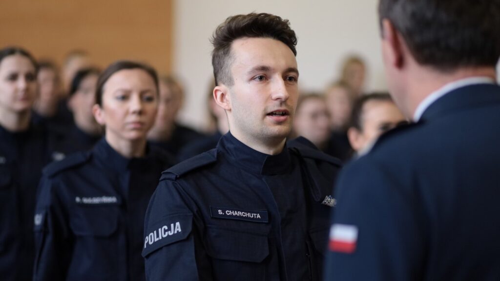 ślubowanie policjantów fot. KWP Poznań
