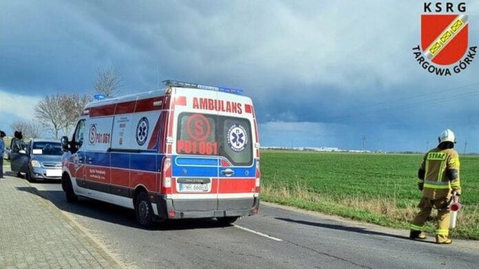 wypadek fot. OSP Targowa Górka