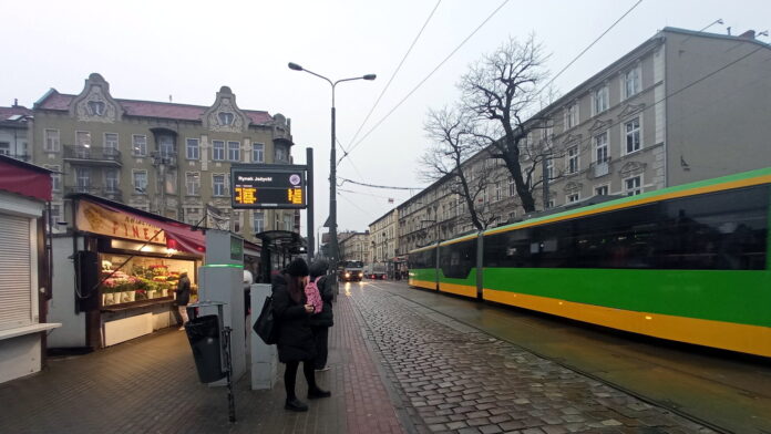 Kraszewskiego, tramwaj fot. L. Łada