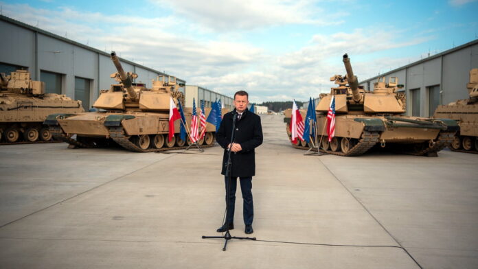 Mariusz Błaszczak, nowy kompleks, Powidz fot. MON