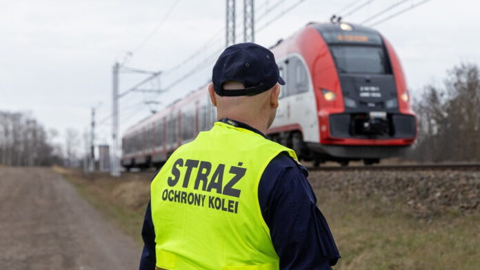 Straż Ochrony Kolei fot. SOK