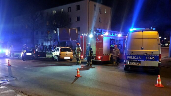 wypadek fot. KP PSP Gniezno