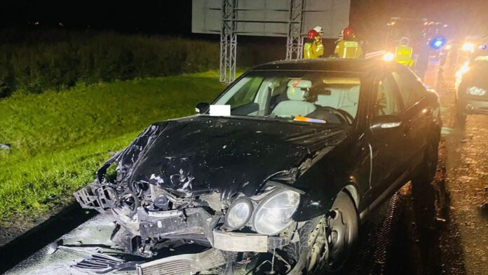wypadek fot. OSP Kleszczewo