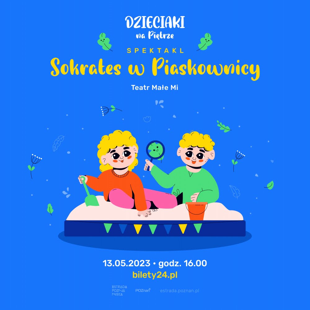 Teatr Małe Mi – spektakl „Sokrates w Piaskownicy” | Dzieciaki na Piętrze 2023 | Poznań (477946)