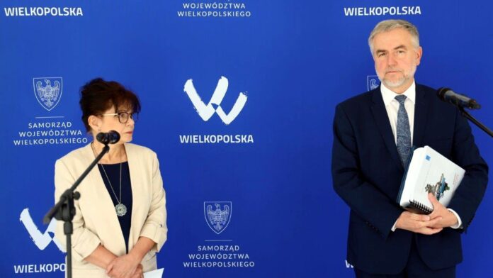 Elżbieta Kuzdro-Lubińska, Marek Woźniak fot. UMWW