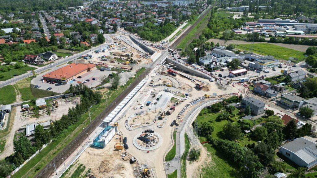Grunwaldzka: testy nowego wiaduktu fot. PIM