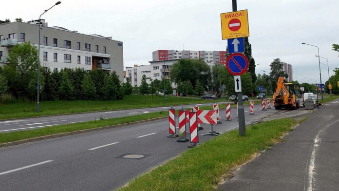 Inflancka, remont fot. ZDM