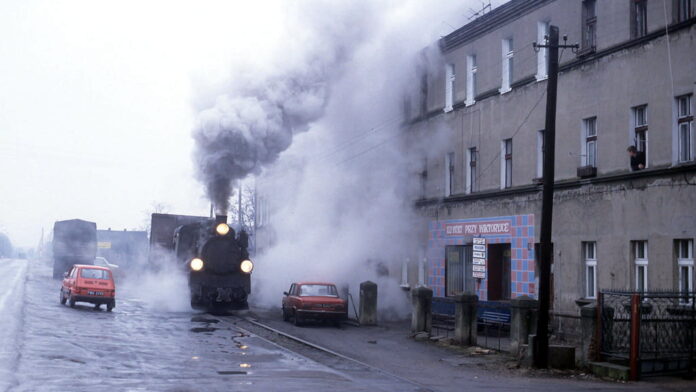 Kolejka wąskotorowa w Gnieźnie, 1994 fot. Gnieżnieńska Kolej Wąskotorowa