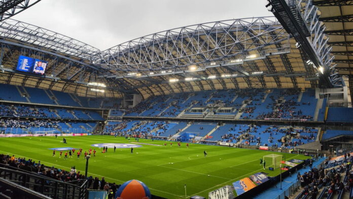 Lech Cracovia, stadion Poznań fot. K. Adamska