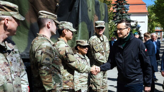 Mateusz Morawiecki, Camp Kościuszko fot. KPRM