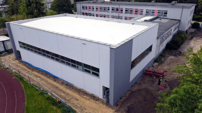 nowa sala gimnastyczna SP59 Minikowo fot. PIM