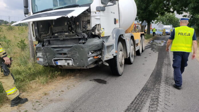 kolizja fot. KP PSP Słupca