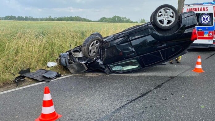kolizja fot. OSP Mikstat