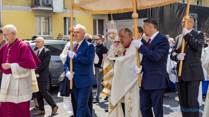 Procesja Bożego Ciała 2023 Poznań fot. Sławek Wąchała