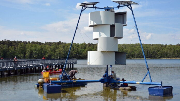 aerator, jezioro Strzeszyńskie fot. UMP