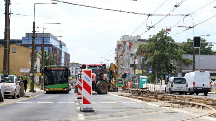 Głogowska remont fot. UMP