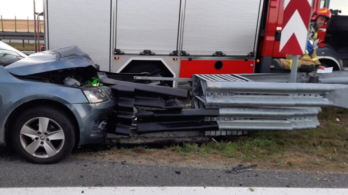 kolizja fot. KP PSP Słupca