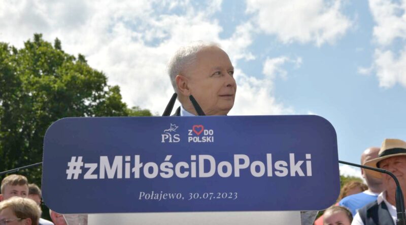 piknik PiS Połajewo, Jarosław Kaczyński fot. K. Adamska