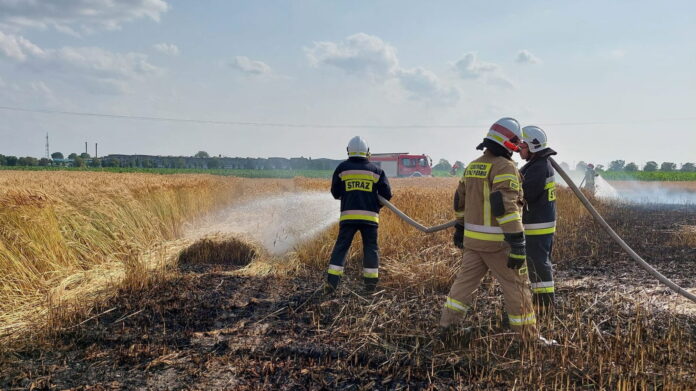 pożar fot. OSP KSRG Słupca