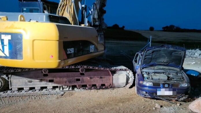 wypadek A2 fot. OSP Strzałkowo