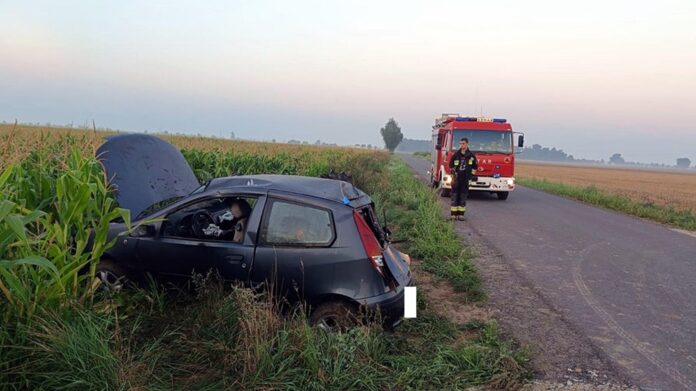wypadek fot. OSP Czerniejewo