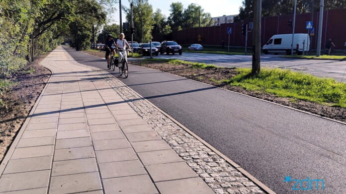droga rowerowa, Dolna Wilda fot. ZDM