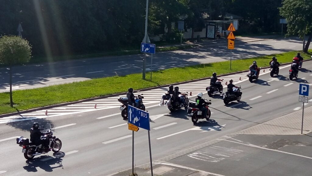 Parada Motocyklowa Solidarności fot. L. Łada