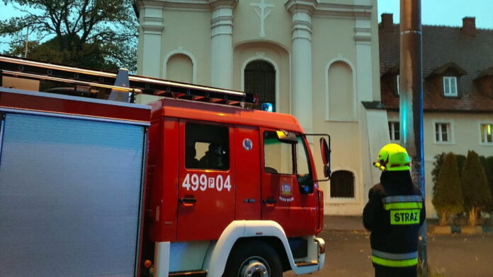 pożar fot. OSP Zalesie Wielkie