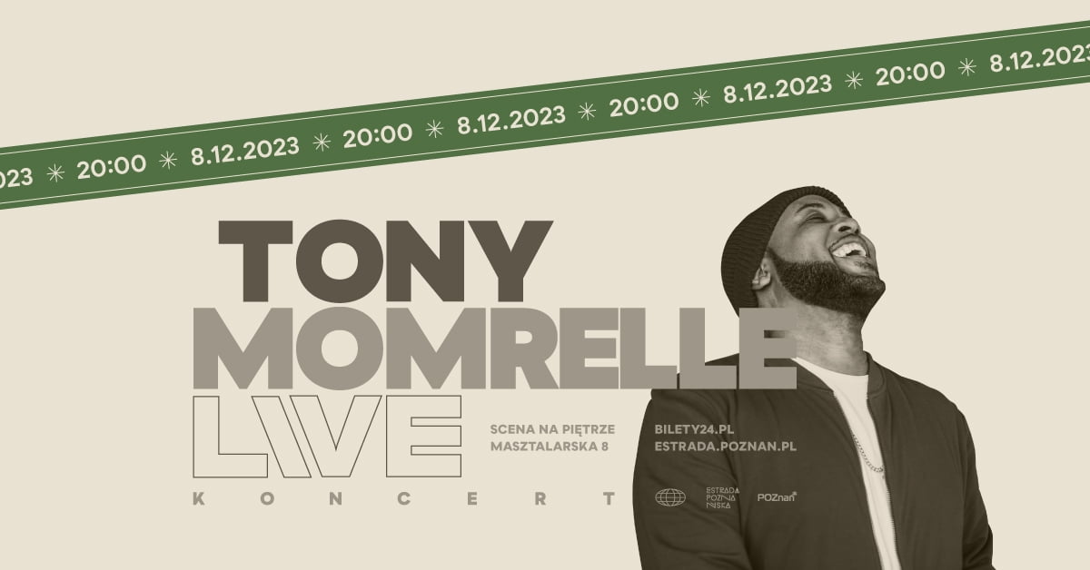 Tony Momrelle | 8.12.2023 | POZNAŃ | Scena na Piętrze (530015)