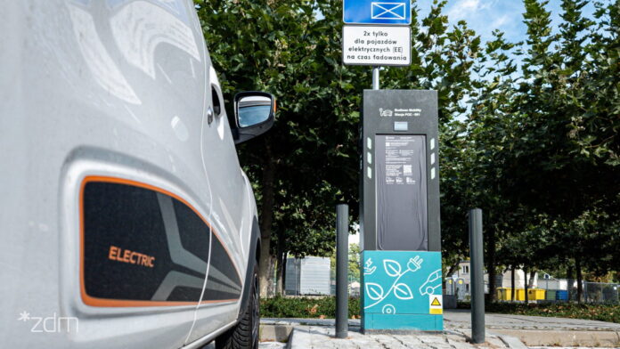 miejsce ładowania elektryków fot. UMP