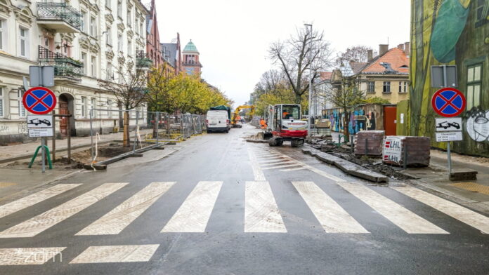 remont ulicy Słowackiego fot. ZDM